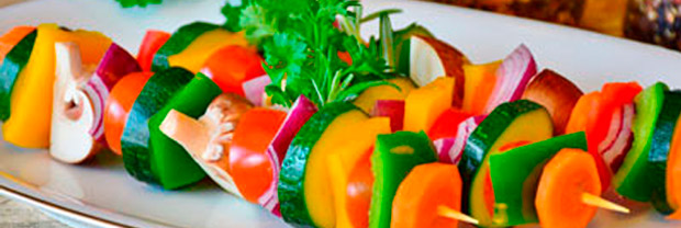 dish with vegetables