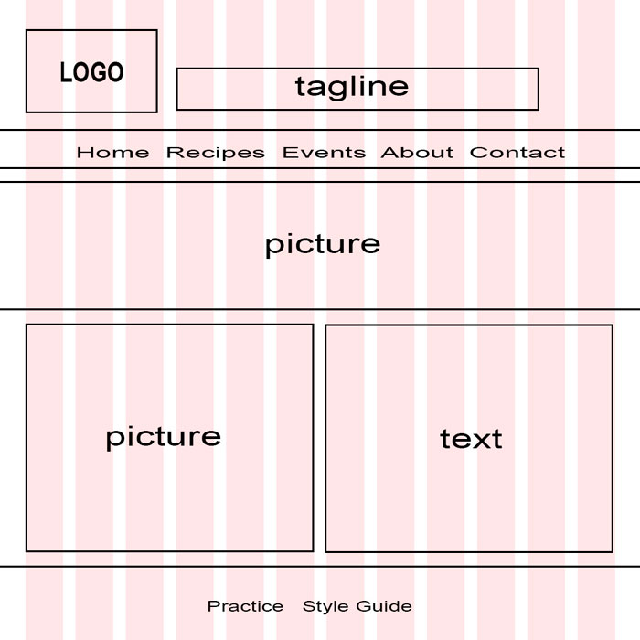 Easy Tasty Cooking Wireframe 2 image
